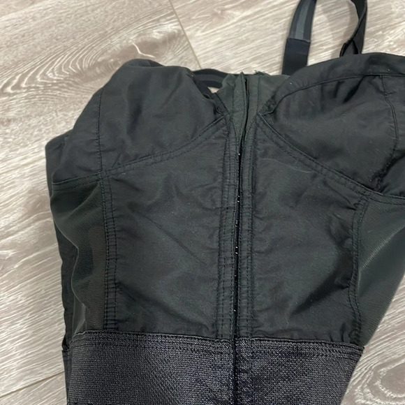 Exquisite Form Fully Front Close Longline Posture Bra Style 5107530 Black 44C - Picture 14 of 15